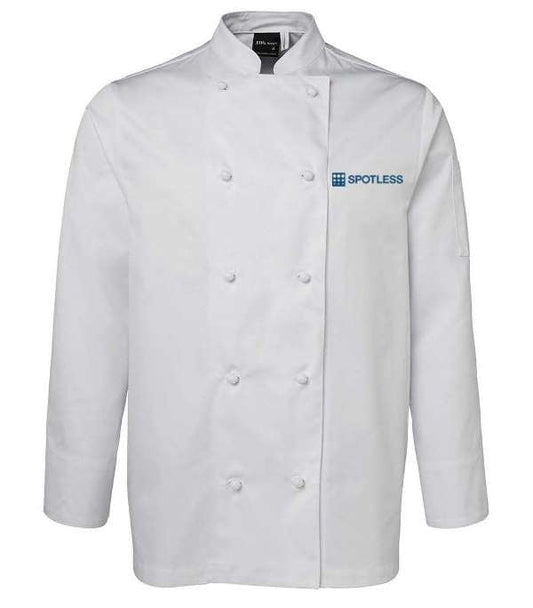 Chefs Jacket L-S - WHITE