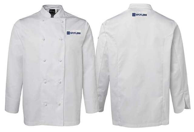 Chefs Jacket L-S - WHITE