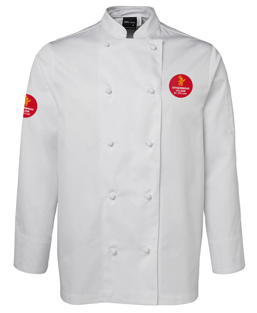 Chefs Jacket L-S - WHITE