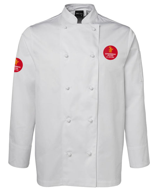 Chefs Jacket L-S - WHITE