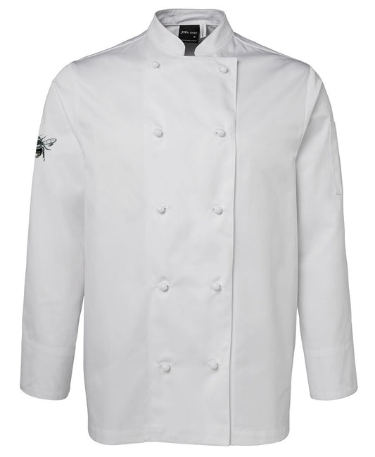Chefs Jacket L-S - WHITE