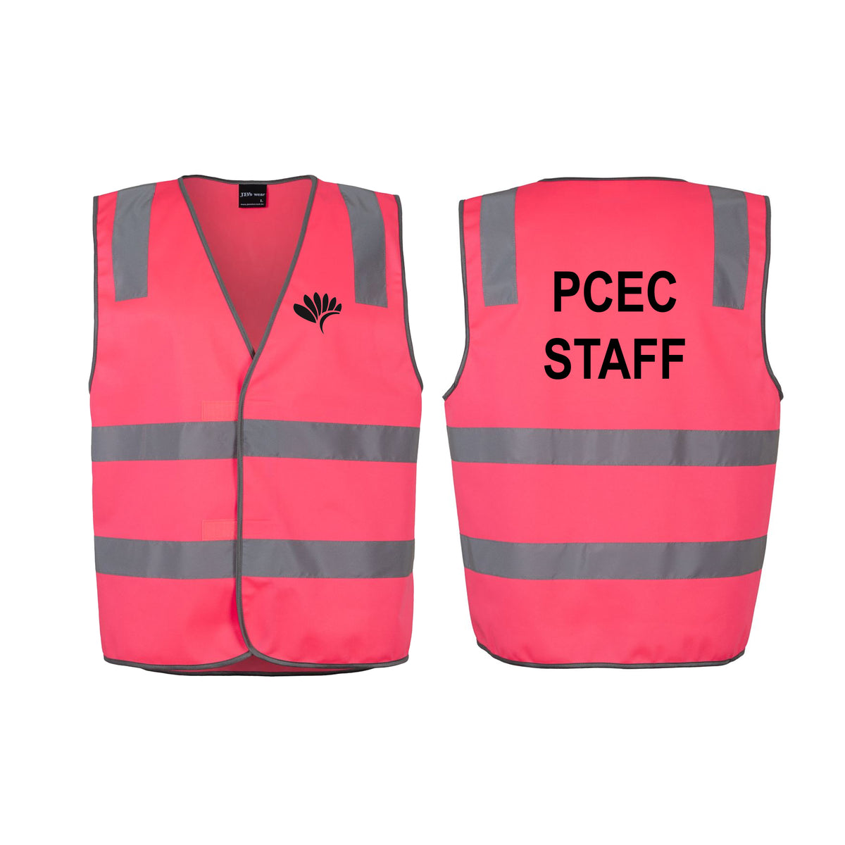 Hi Vis (D+N) Safety Vest - PINK