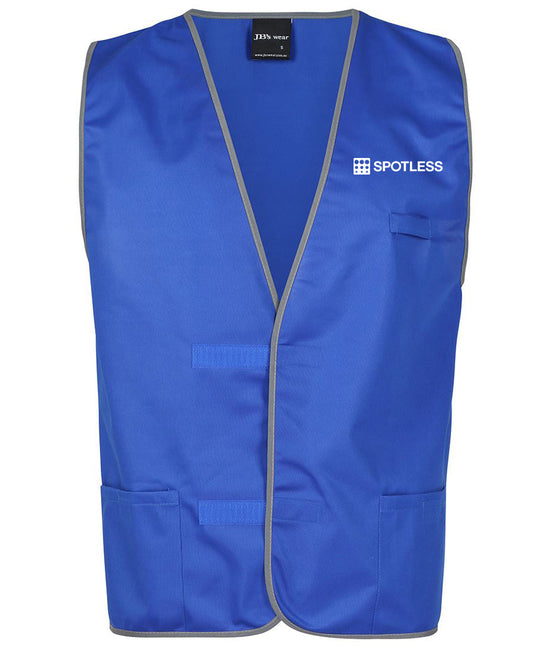 Coloured Tri Cot Vest   - ROYAL