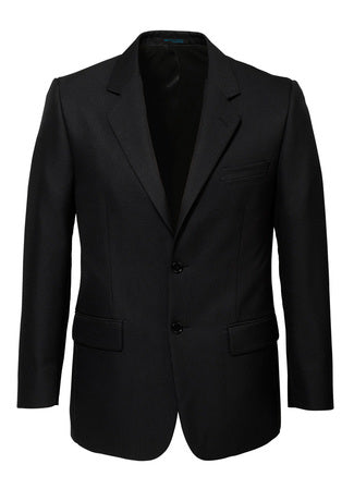 Jacket Mens 2 Button - BLACK