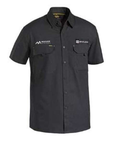 Ripstop SS Shirt - CHARCOAL