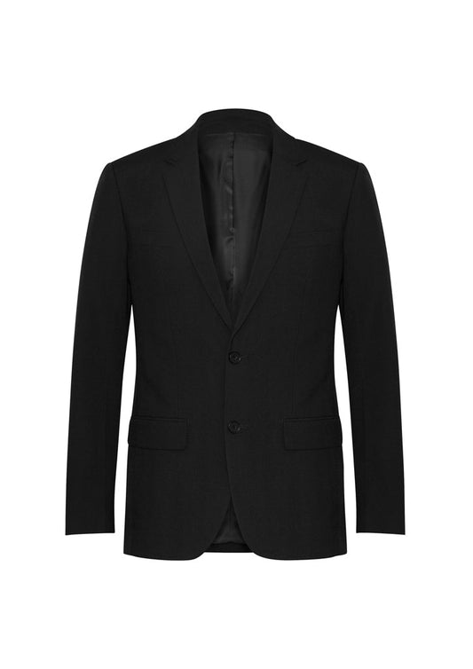 Classic 2 Button Mens Jacket - BLACK