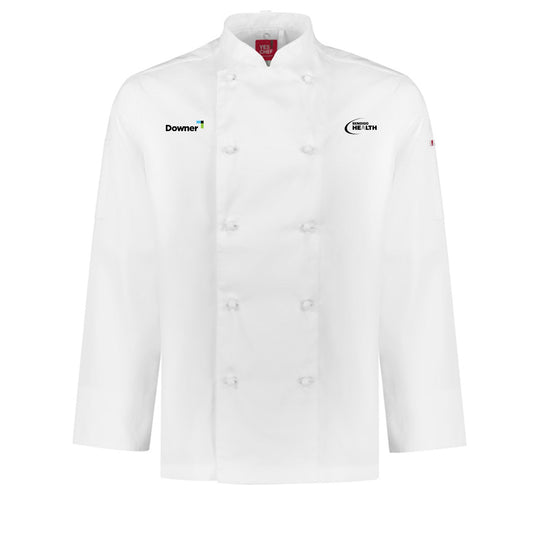 Chefs Jacket L-S - WHITE