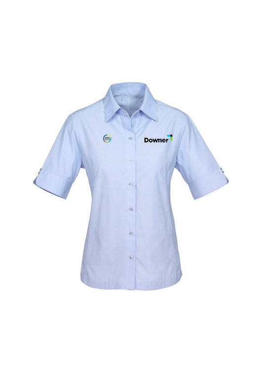 Ladies Ambassador S-S Shirt - BLUE