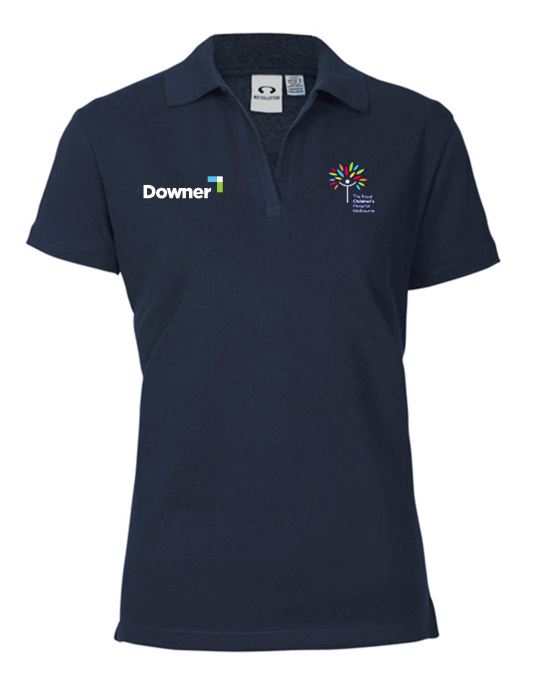LADIES OCEANA POLO - NAVY
