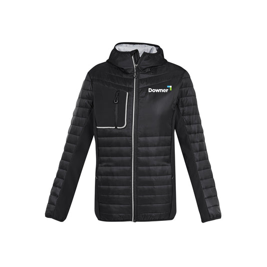 PATROL U Hybrid Puffer Jkt     - Black/Silver