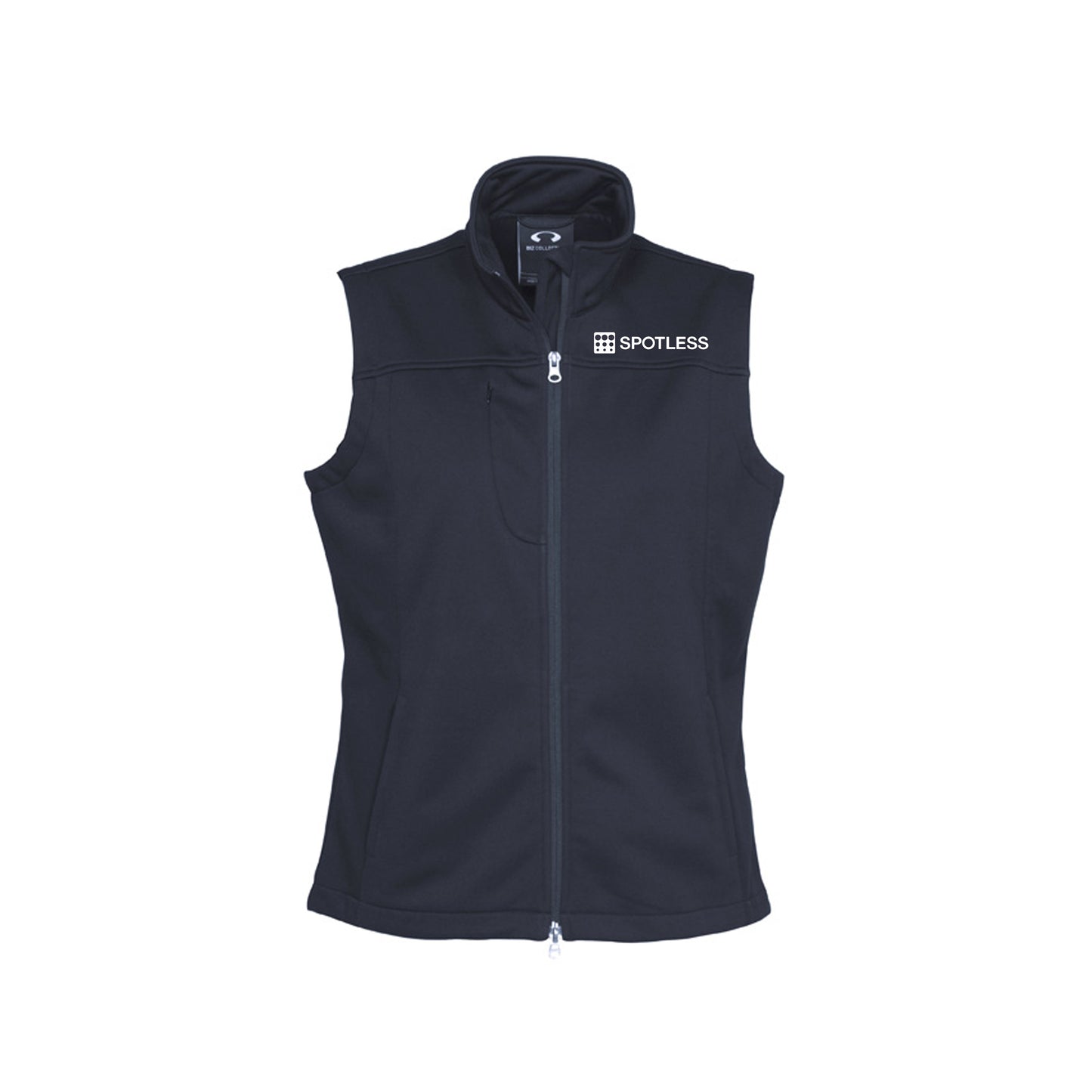 Ladies Biz Tech Soft Shell Ves - NAVY