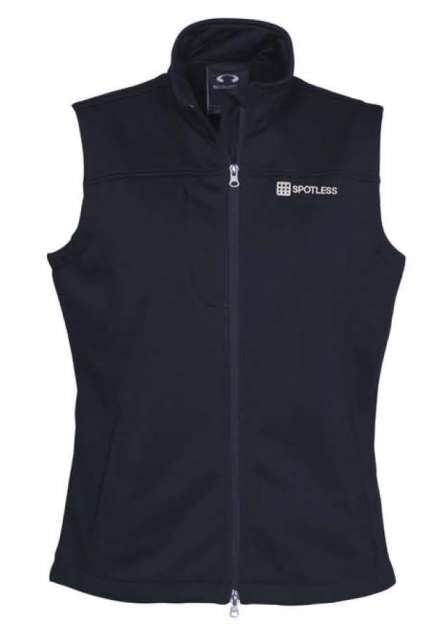 Ladies Biz Tech Soft Shell Vest - NAVY