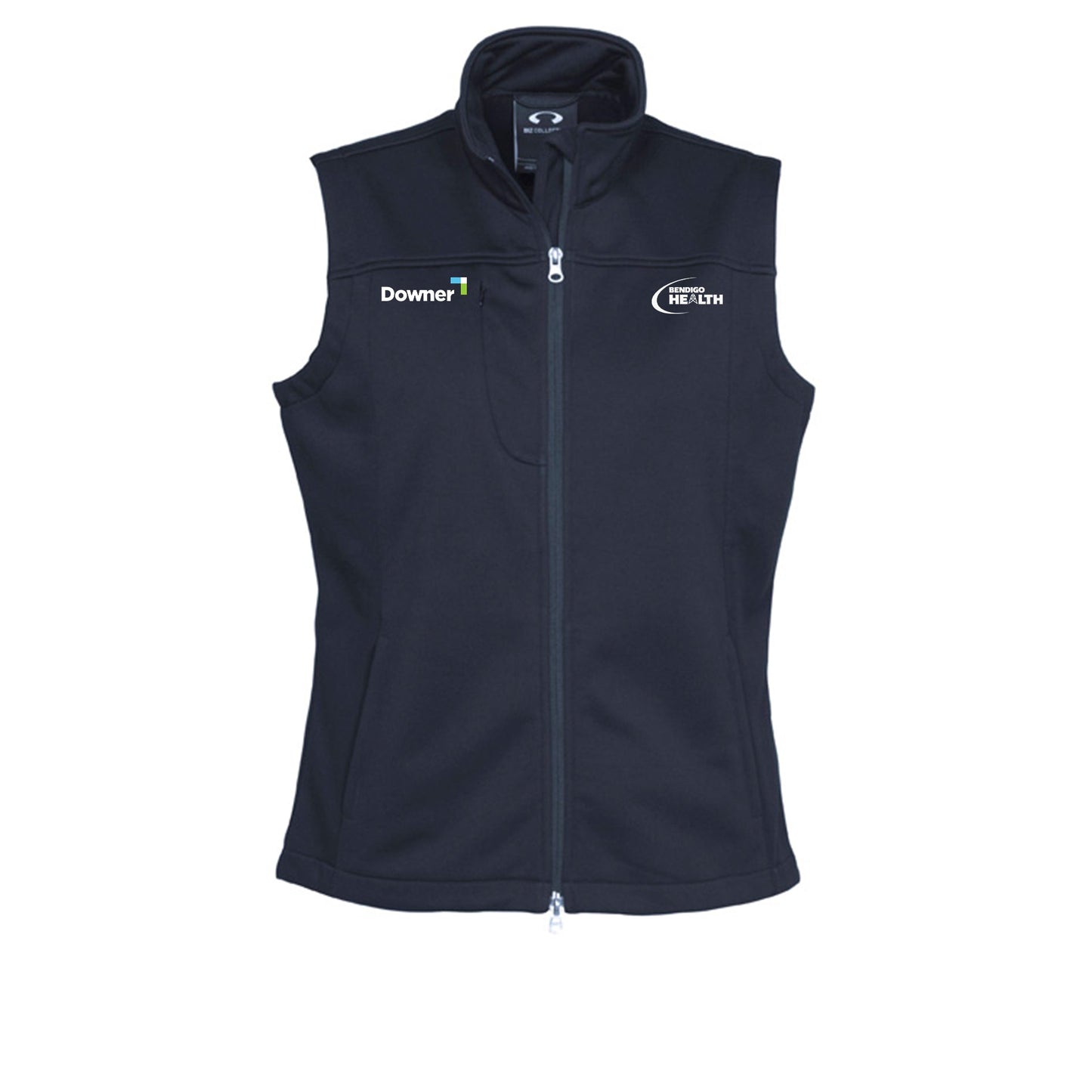 Ladies Biz Tech Soft Shell Vest - NAVY