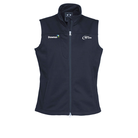 Ladies Biz Tech Soft Shell Vest - NAVY