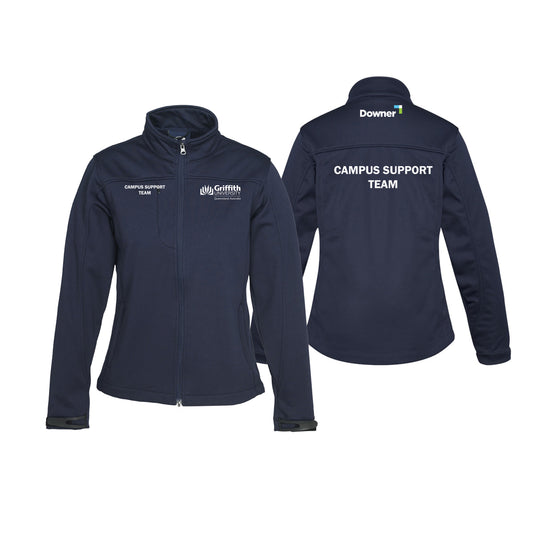 Ladies Biz Tech Soft Shell Jacket - NAVY