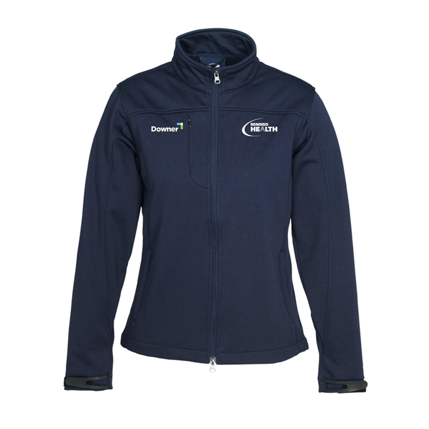 Ladies Soft Shell Jacket - NAVY
