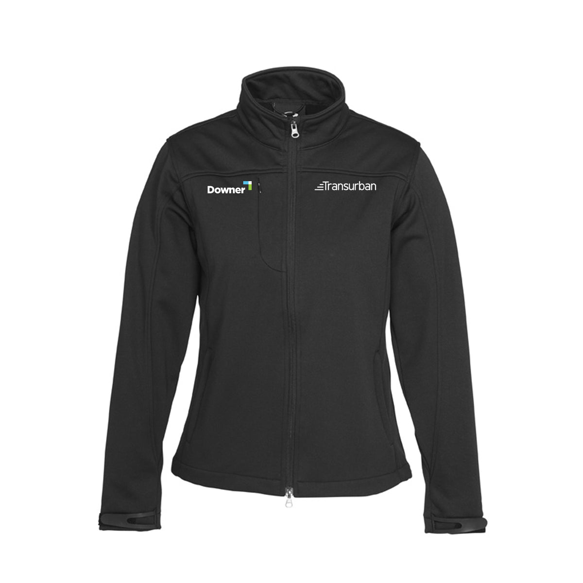 Womens Softshell Jacket - BLACK