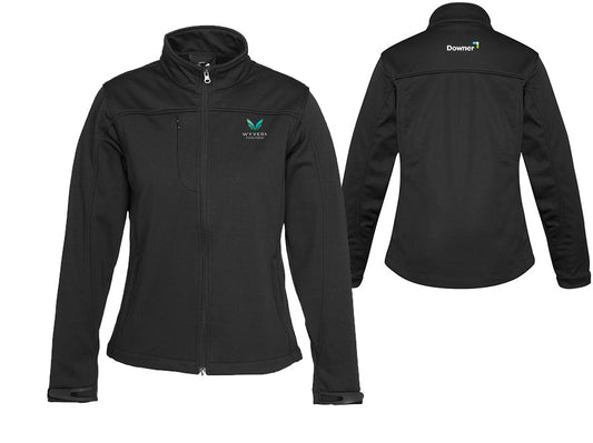 Womens Softshell Jacket - BLACK