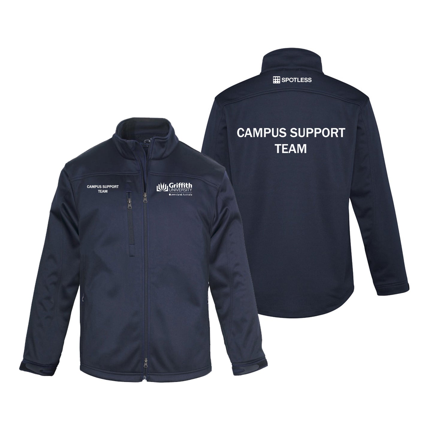 Mens Biz Tech Soft Shell Jacket - NAVY