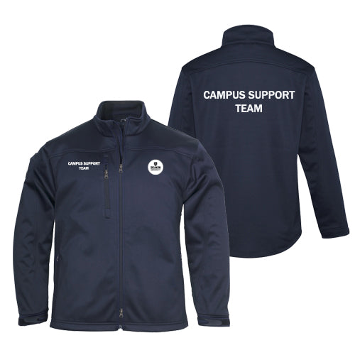 MENS BIZ TECH SOFT SHELL JACKET - NAVY