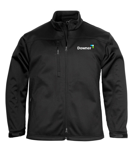 Mens Biz Tech Soft Shel - BLACK