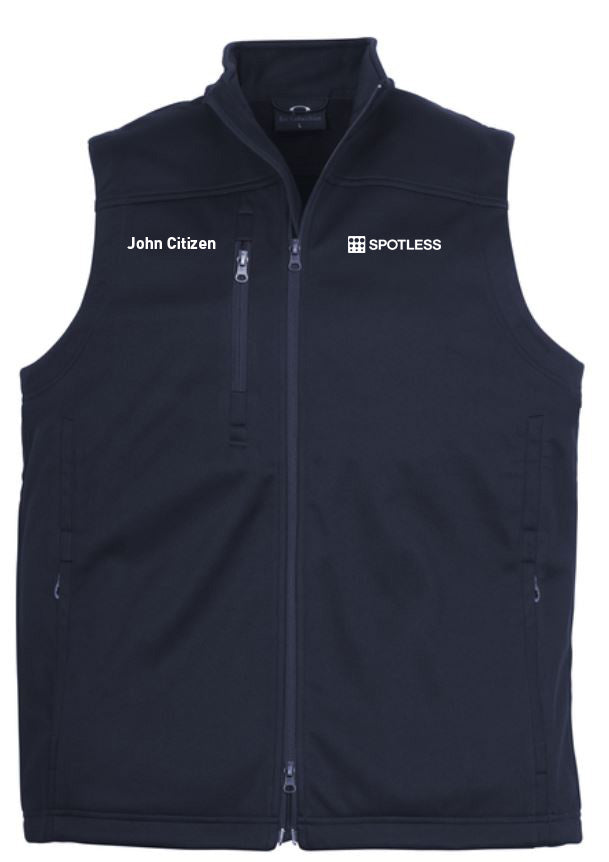 Men's Biz Tech Soft She - Personalised - NAVY