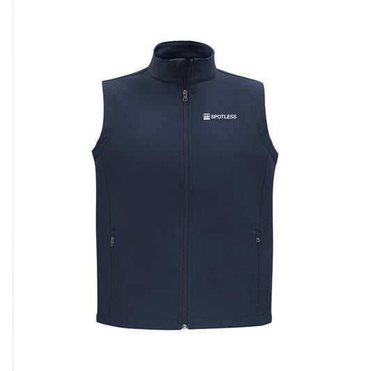 Apex Mens Softshell Vest - Navy