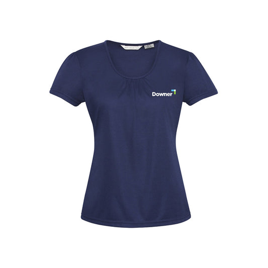 Chic Ladies Jersey Knit - Midnight Blue