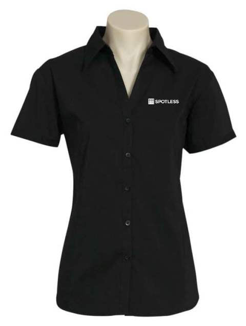 Metro Ladies SS Shirt - Black