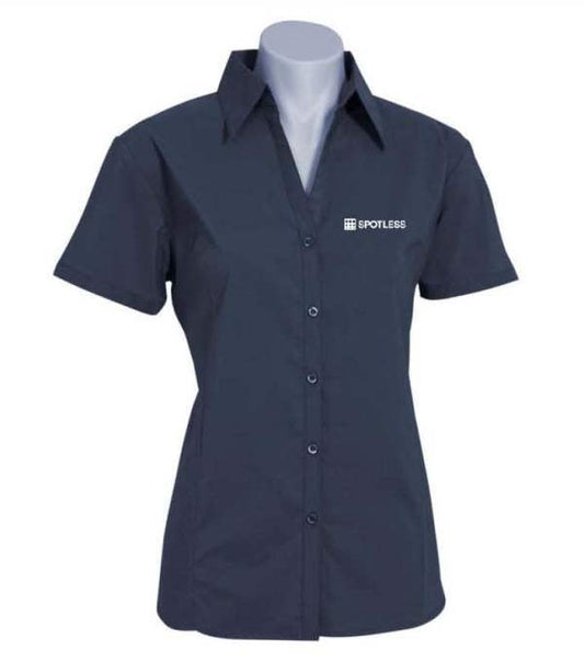 Metro Ladies SS Shirt - Charcoal