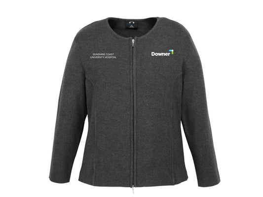 LADIES CARDIGAN - CHARCOAL