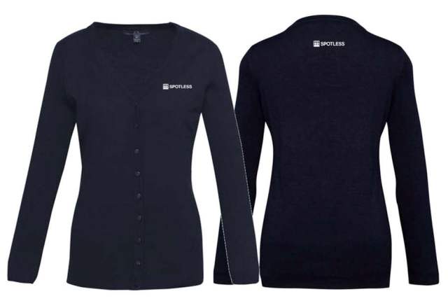 Milano Ladies Cardigan  - NAVY