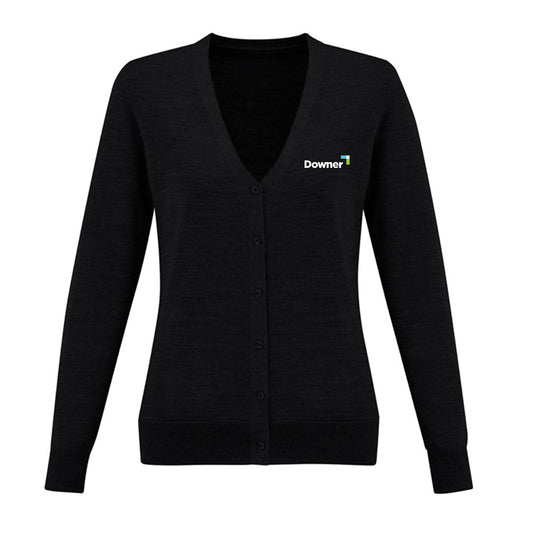 Womens Roma Knit Cardigan - BLACK