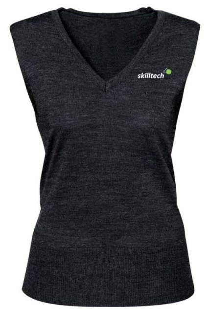 Milano Ladies Vest      - CHARCOAL