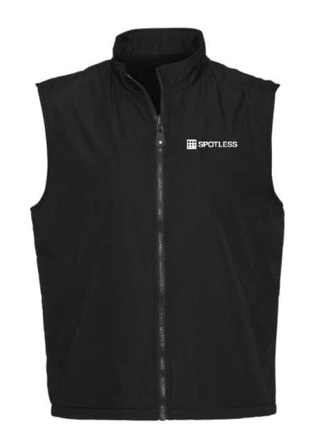 Vest Reversible Unisex - BLACK