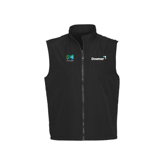 REV VEST NYLON-MICROF   - BLACK-BLACK