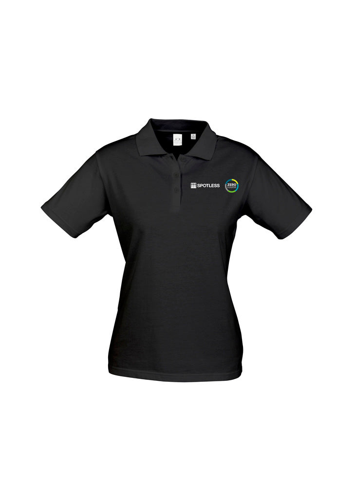 Ice Ladies Polo         - BLACK