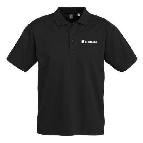 Ice Mens Polo           - BLACK