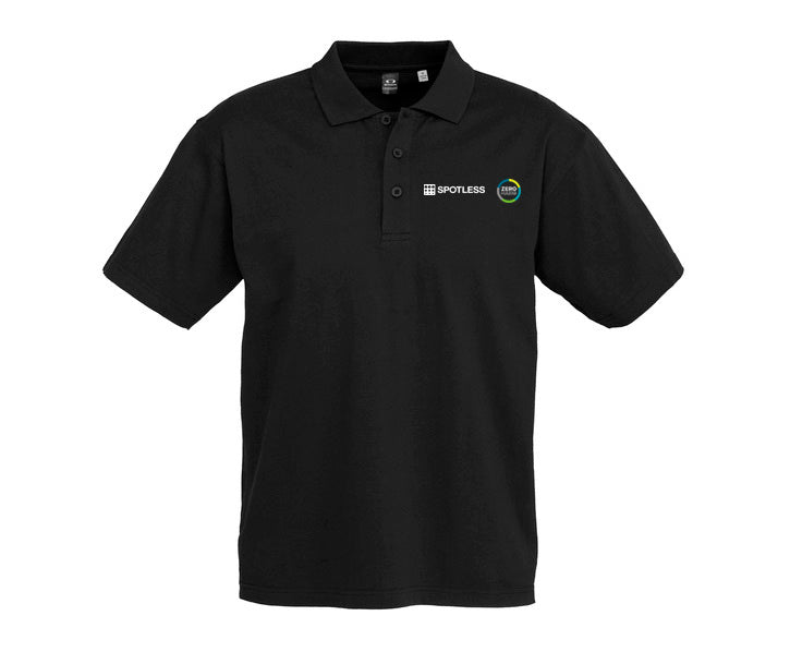 Ice Mens Polo           - BLACK