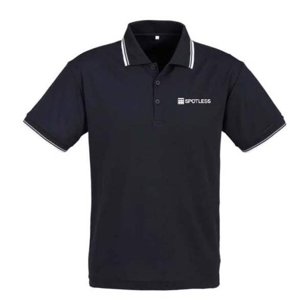 CAMBRIDGE MENS POLO  - NAVY-WHITE-WHITE