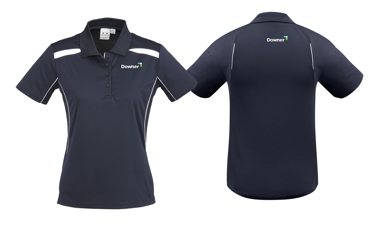 UNITED POLO LADIES - Navy/White