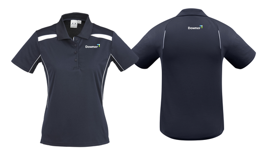 UNITED POLO LADIES - Navy/White