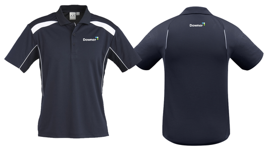 UNITED POLO MENS - Navy/White