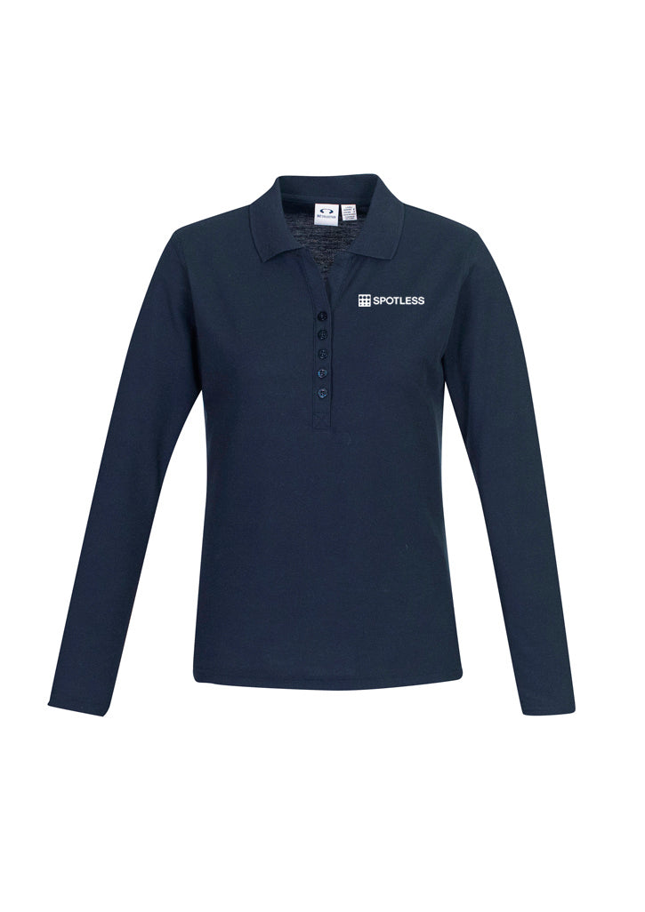 CREW L L-S Polo – NAVY