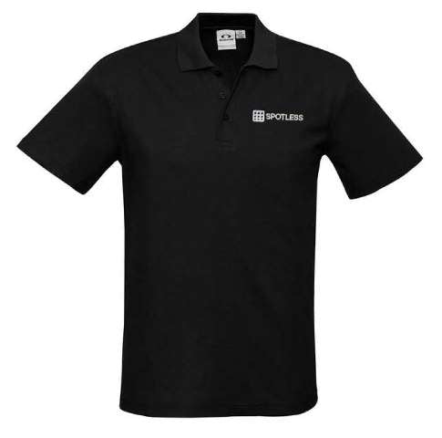 Crew Mens Polo          - BLACK