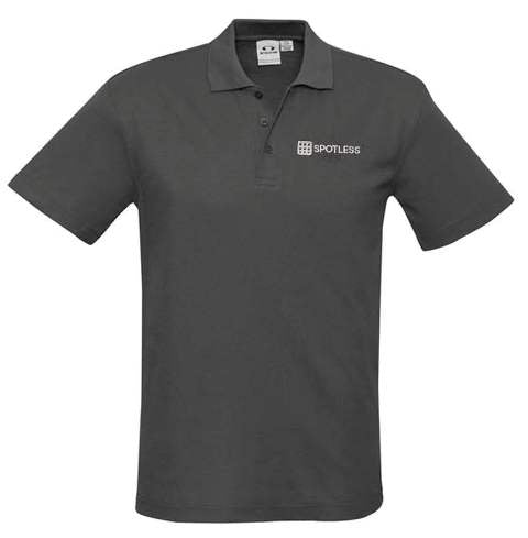 Crew Mens Polo          - CHARCOAL