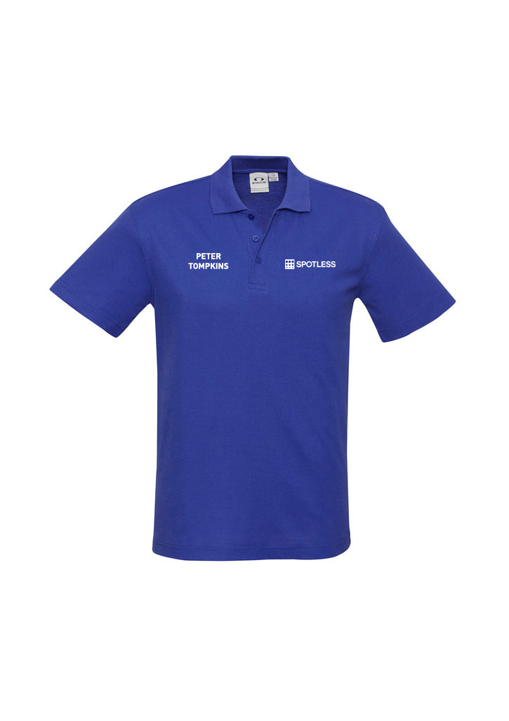 Personalised Crew Mens Polo - Royal