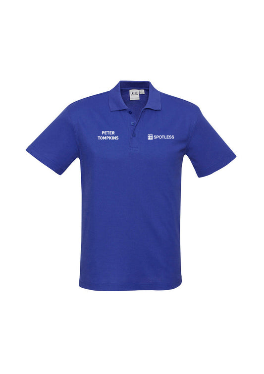 Personalised Crew Mens Polo - Royal