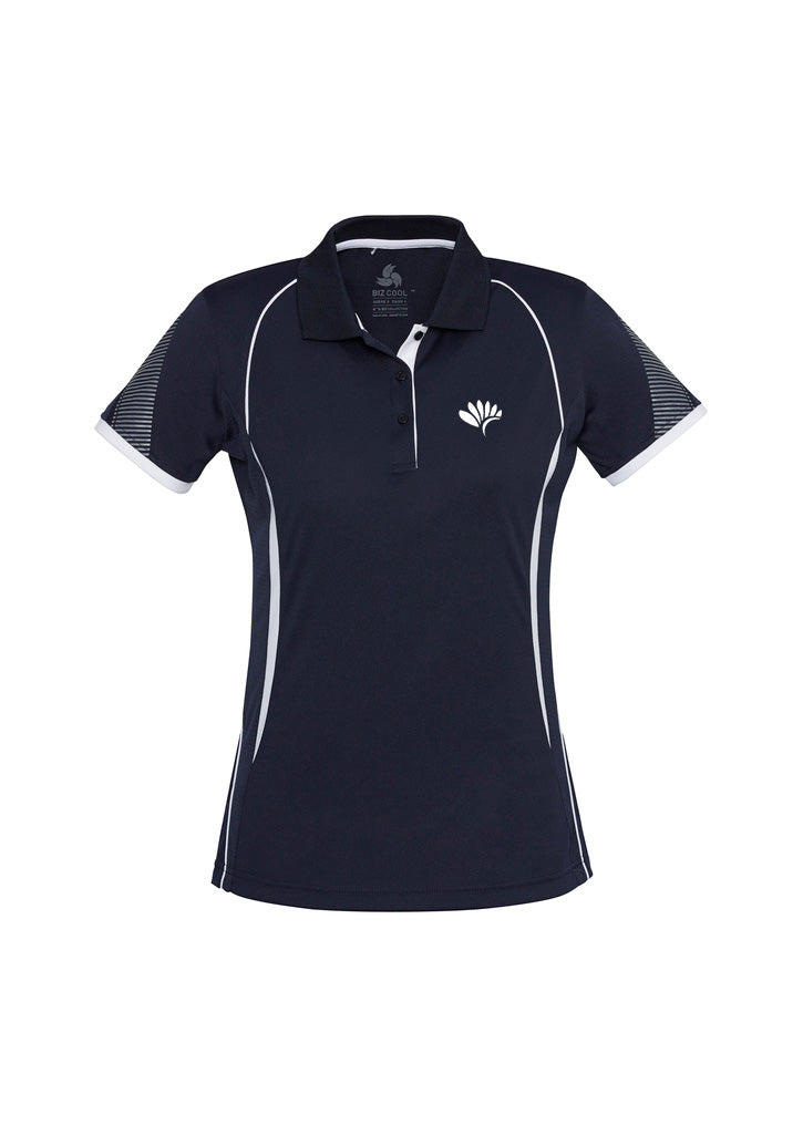 Razor Ladies Polo              - NAVY-WHITE
