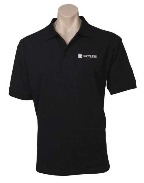 Oceana Mens Polo - BLACK